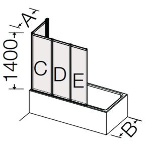 Provex Point - Classic 0110GM07F afwateringsstrip 16mm hoog, transparant