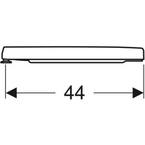 Geberit 300 Basic S8H51203000G toiletzitting met deksel wit