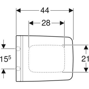 Geberit Xeno2 500833011 toiletzitting met deksel wit