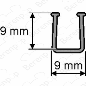Huppe universeel 070007 afsluitprofiel, 200cm