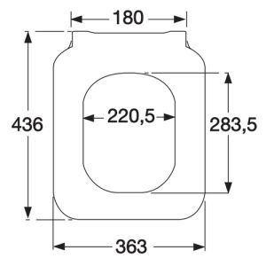 Villeroy en Boch Legato Slimseat 9M95S101 toiletzitting met deksel wit *niet meer leverbaar*