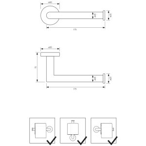 Brauer 5-GG-150 toiletrolhouder goud geborsteld pvd