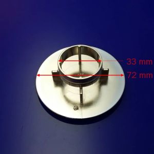 Sphinx S8H928010 afdekkapje voor wastafel afvoerplug chroom