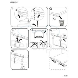 Villeroy en Boch Omnia Classic 88246109 toiletzitting met deksel pergamon *niet meer leverbaar*