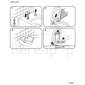 Villeroy en Boch Subway 2.0 9M68Q101 toiletzitting met deksel wit
