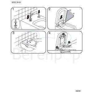 Villeroy en Boch Subway 2.0 Compact 9M69S1R3 toiletzitting met deksel pergamon *niet meer leverbaar*