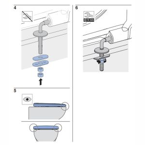 Geberit Renova 573010000 toiletzitting met deksel wit