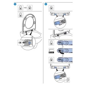 Geberit Renova 573015000 toiletzitting met deksel wit