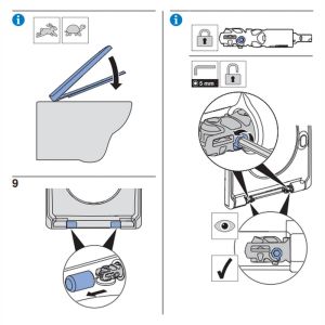 Geberit Renova 500836011 toiletzitting met deksel wit
