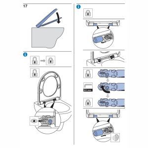 Geberit Renova 573025000 toiletzitting met deksel wit