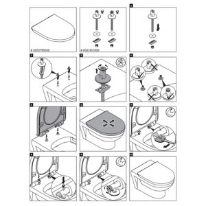Duravit DuraStyle 0020790000 toiletzitting met deksel wit