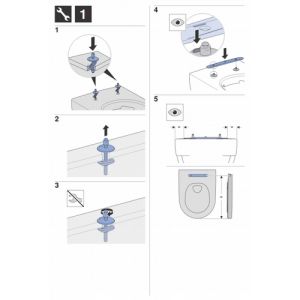 Geberit Xeno2 500833011 toiletzitting met deksel wit