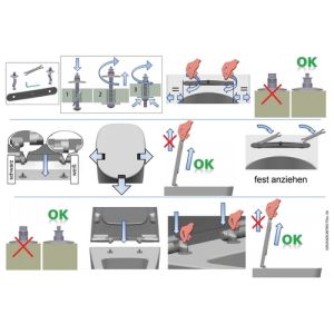 Ideal Standard Softmood TV111AA set van 2 scharnieren chroom
