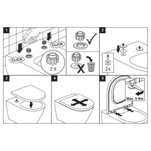 Villeroy en Boch Finion 9M88S1R2 toiletzitting met deksel wit (Star White CeramicPlus) *niet meer leverbaar*