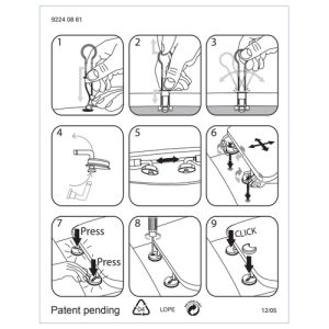 Villeroy en Boch Subway Compact 9M666101 toiletzitting met deksel wit