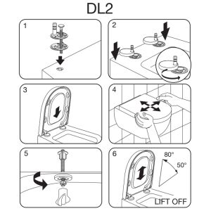 Pressalit Chilli DL2999 verstelbaar scharnier, standaard montage chroom (set van 2)
