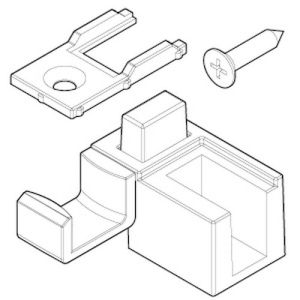 Novellini R06BXMOS1-H ondergeleider zwart