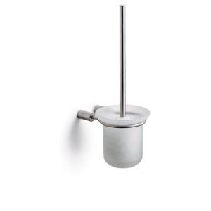 Pressalit Choice Q30800 toiletborstelgarnituur voor wandmontage geborsteld staal