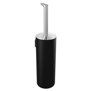 Pressalit Style PR20800 toiletborstelgarnituur chroom/ zwart