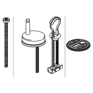 Pressalit Calmo 556000-D02999 voor Sphinx Atlantic toiletzitting met deksel wit