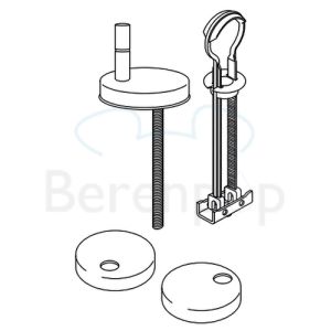 Villeroy en Boch Subway 9M55Q101 toiletzitting met deksel wit