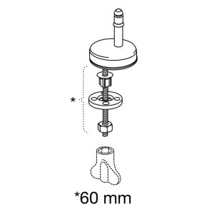 Pressalit Basic Line - UNI 1096000-D7499913 toiletzitting met deksel wit