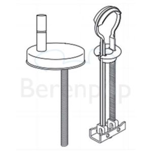 Pressalit Sway D 934000-BL6999 toiletzitting met deksel wit (OUTLET)