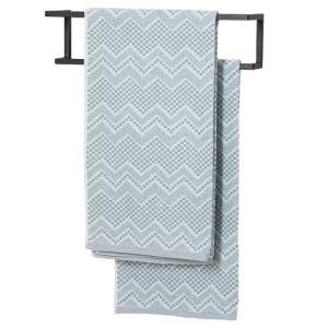 Sealskin Carré 396230746 dubbele handdoekhouder 48 cm mat zwart (OUTLET)