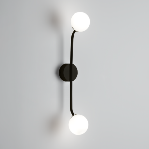 Decor Walther Mikado 0334660 PEP TWO wandlamp mat zwart