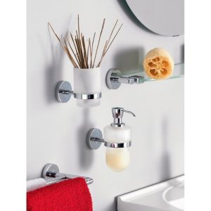 Inda Forum A36090CR26 planchet gesatineerd glas/ chroom