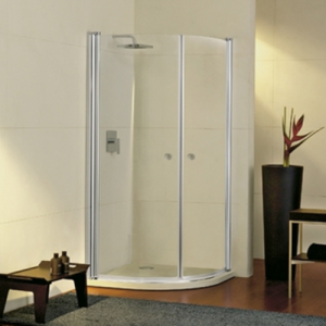 PDPlan Cristal C806 set lekstrippen 51.6cm inclusief 4 hoekjes voor kwartronde douche 80x80cm