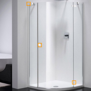 Provex 1236SA00F afwateringsstrip 92cm, 15mm hoog, transparant, voor glasdikte 6mm *niet meer leverbaar*