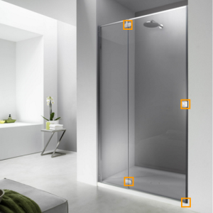Provex Flat 1325SA07F afdekkappen profielen transparant