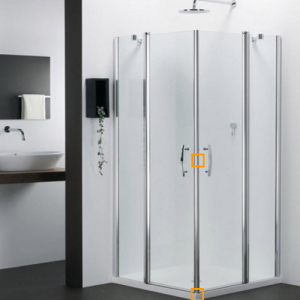Provex 1200SA00F afwateringsstrip 90cm, 4mm hoog, transparant, voor glasdikte 6mm *niet meer leverbaar*