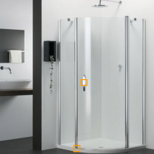 Provex 1200SA00F+ afwateringsstrip 92cm, 15mm hoog, transparant, voor glasdikte 6mm *niet meer leverbaar*