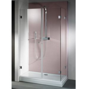 Riho 562010002 afwaterstrip met o-dichting en flapje, 100cm / 8mm