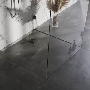 Brauer DR-MRFW100NG douchegoot met multifunctioneel rooster en flens voor wandmontage 7 x 100cm RVS geborsteld