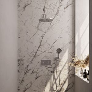 Brauer Edition 5-CE-169 thermostatische inbouw regendouche met drukknoppen SET 58 chroom