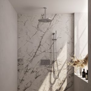 Brauer Edition 5-CE-177 thermostatische inbouw regendouche met drukknoppen SET 66 chroom