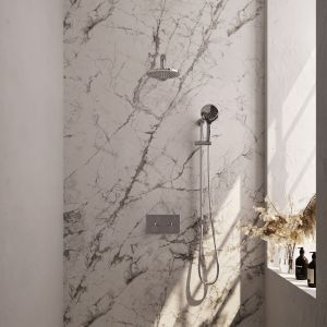 Brauer Edition 5-CE-178 thermostatische inbouw regendouche met drukknoppen SET 67 chroom