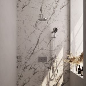 Brauer Edition 5-CE-180 thermostatische inbouw regendouche met drukknoppen SET 69 chroom