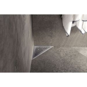 Easy Drain Aqua Plus Delta AQUA+DEMSI6 doucheput 24x24cm zijuitloop