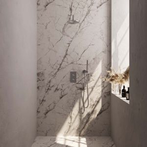 Brauer Edition 5-NG-050 thermostatische inbouw regendouche 3-weg omstelling SET 27 RVS geborsteld PVD