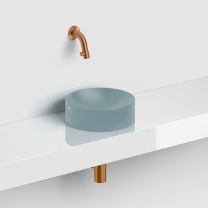 Clou Vale CL0338164 fontein 22cm mat blauw keramiek