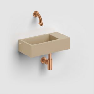 Clou Flush 3 CL0334031 keramiek fontein 36cm mat mosterd