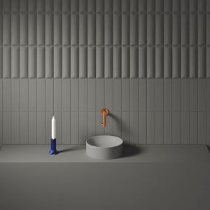 Clou Vale CL0332164 fontein 22cm mat grijs keramiek