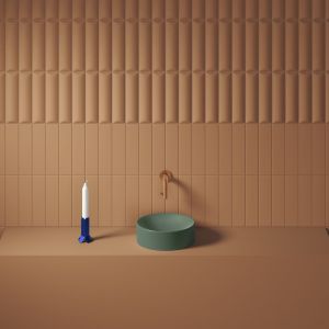 Clou Vale CL0342164 fontein 22cm mat pijnboom groen keramiek