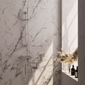 Brauer Carving 5-CE-086-1 opbouw douche thermostaatkraan SET 01 chroom