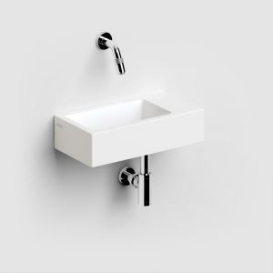 Clou Flush 3 CL0302031 keramiek fontein 36cm mat wit