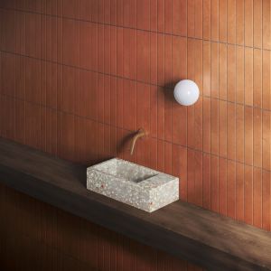 Clou Flush 3 CL0381031 Ecorazzo fontein 36cm terra licht PE